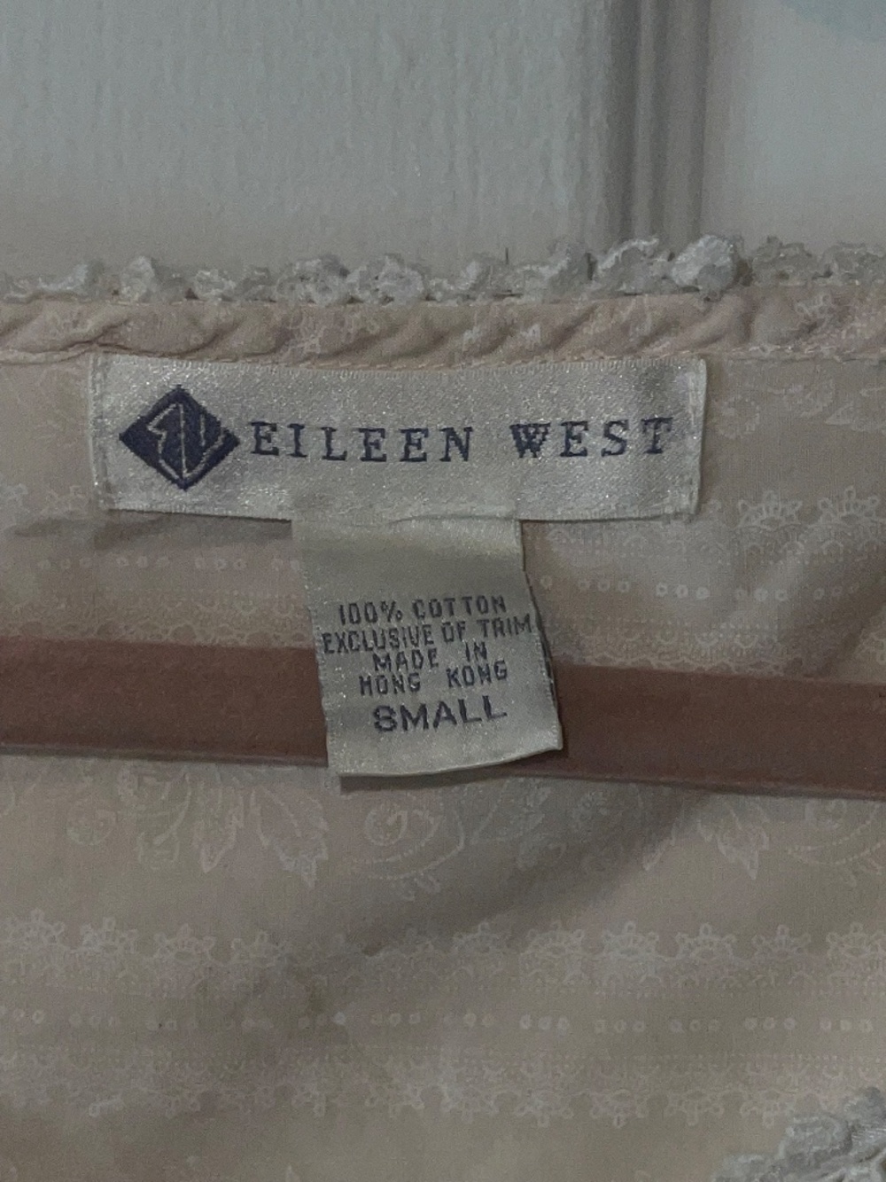 Eileen West Women’s Traditional Knee Length Nightgown S Vintage Cottagecore - Picture 8 of 16